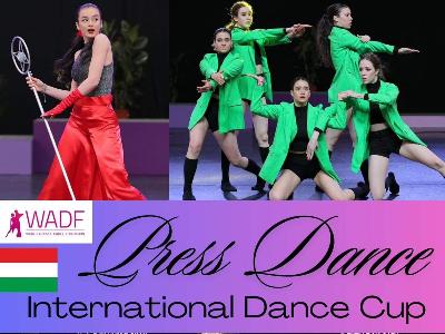 PRESS DANCE INTERNATIONAL DANCE CUP 2024. FEBRUÁR 24-25.