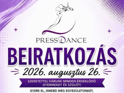 2026. augusztus 26. - Beiratkoz�s
