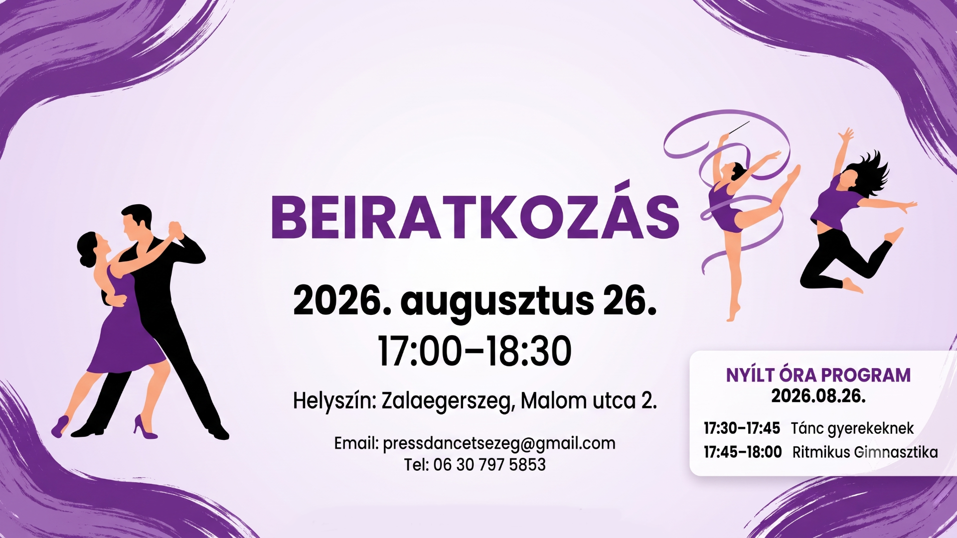 2026. augusztus 26. - Beiratkoz�s